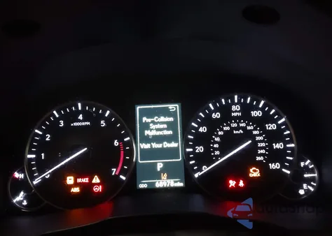 2018 Lexus Es 350 z USA, uszkodzony, nr VIN 58ABK1GG7JU112479